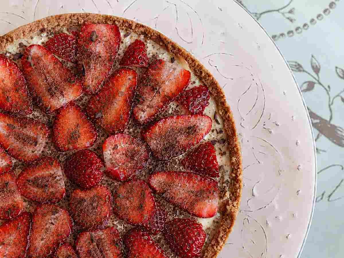 Cheesecake alle fragole senza cottura: la ricetta