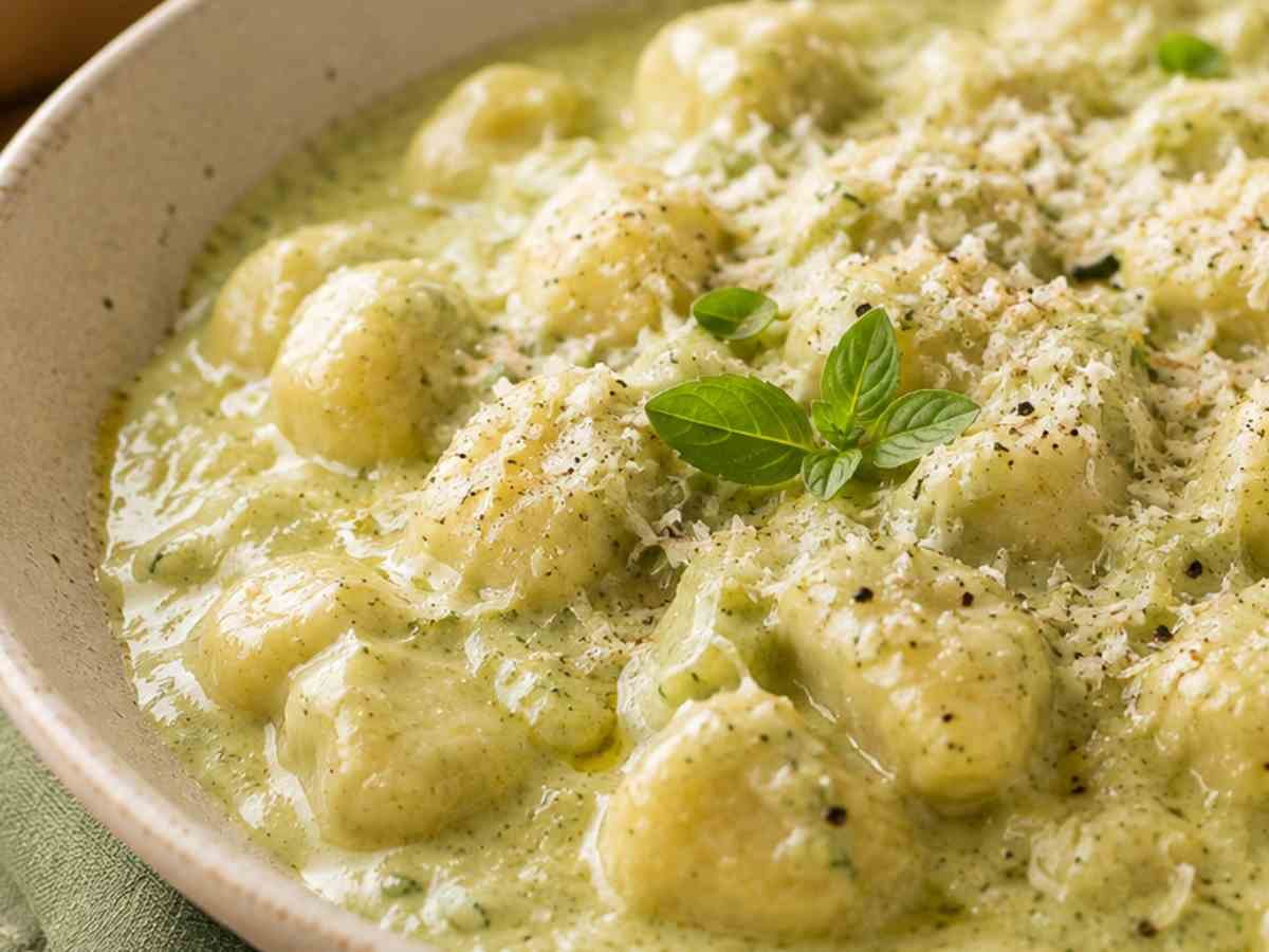 Gnocchi alla crema di zucchine: la ricetta
