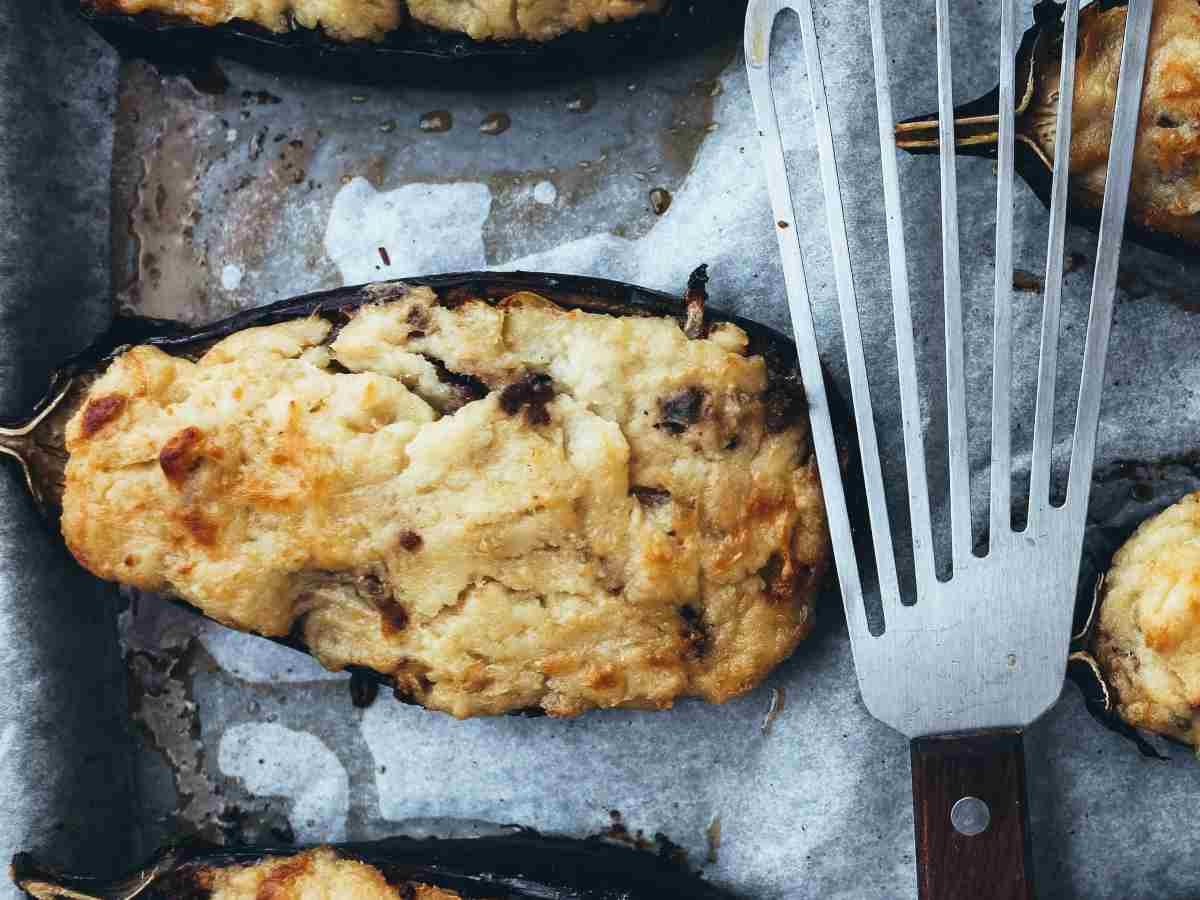 Melanzane ripiene in friggitrice ad aria: la ricetta