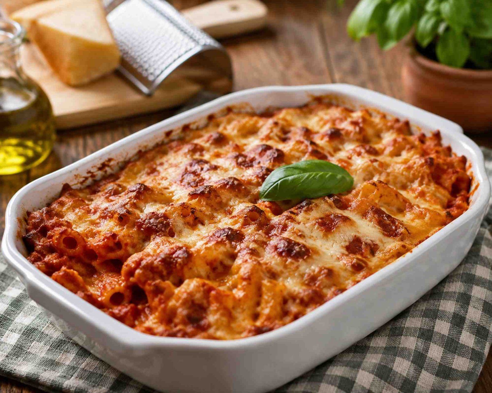 Pasta al forno in solitaria: la ricetta pensata per chi è single, ma non vuole rinunciare al gusto