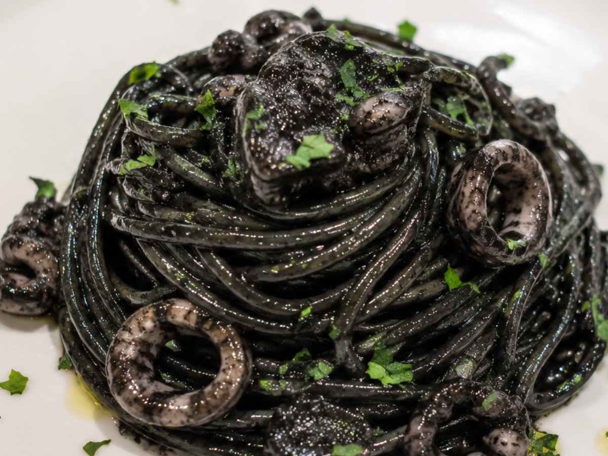 Spaghetti al nero di seppia, la ricetta originale